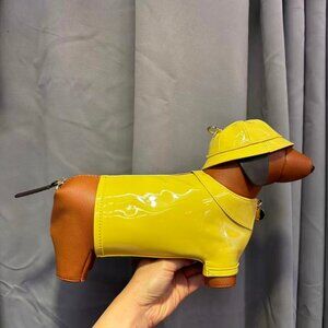 UNIQUE Dachshund Dog Shaped Handbag